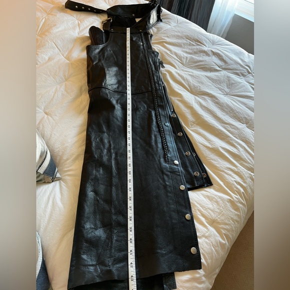 Unisex Leather Riding Chaps - - Picture 8 of 10